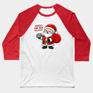 Christmas dim sum santa Baseball T-Shirt